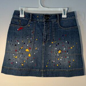 Alice & Olivia Coletta 5 Pocket Mini Skirt